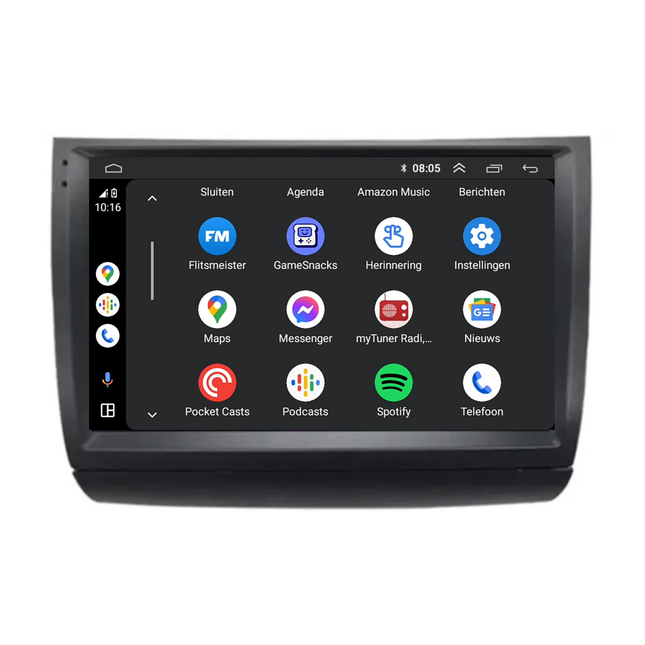 Toyota Prius | Android 13 | Autoradio  |  2003 t/m 2009 | Carplay & Android Auto