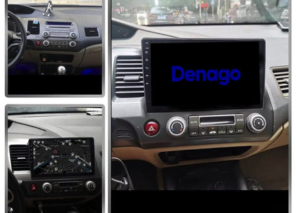 Honda Civic autoradio navigatie | Android 10.1 | 2007 t/m 2011 | CarPlay & Android Auto