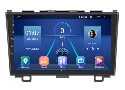 Honda CR-V | Android 13 | Autoradio | 2007 t/m 2012 | CarPlay & Android Auto