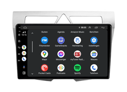 Kia Picanto | Android 13 | Autoradio | 2008 t/m 2010 | Carplay & Android Auto