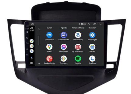Chevrolet Cruze Android 13 Autoradio | 2008 t/m 2012 | CarPlay