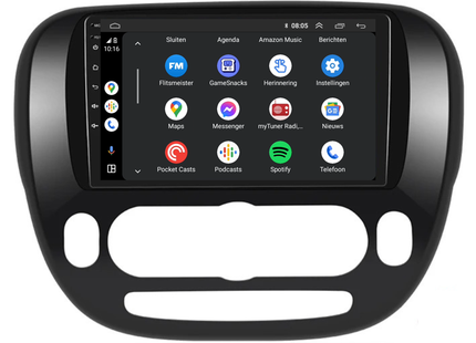 Kia Soul | Android 13 | Autoradio | 2014 t/m 2018 | Carplay & Android Auto