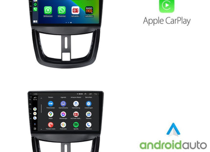 Peugeot 207 | 206+ | 207cc | Android 13 | Autoradio | 2006 t/m 2015 | CarPlay  & Android Auto