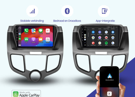 Honda Odyssey CarPlay autoradio | 2004 t/m 2008 | Denago DNG-A193 | 9 inch | Android 13 | Draadloos CarPlay & Android Auto
