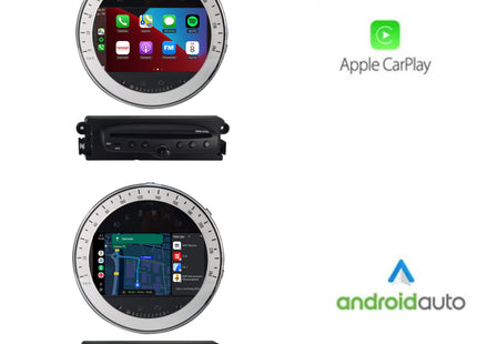Mini Cooper CarPlay Autoradio | 2006 t/m 2013 | Android Auto