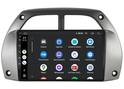 Toyota Rav 4 | Android 13 | Autoradio | 2001 t/m 2006 | CarPlay & Android Auto