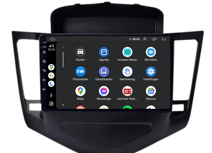 Chevrolet Cruze Android 13 Autoradio | 2008 t/m 2012 | CarPlay