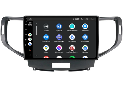 Honda Accord Android Autoradio | 2009 t/m 2013 | CarPlay