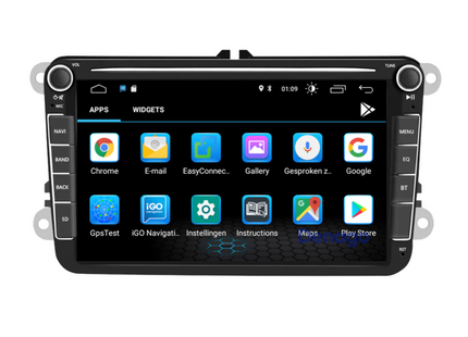 8 INCH Skoda Draadloos CarPlay | Android Auto | Android 13