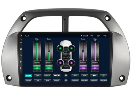Toyota Rav 4 | Android 13 | Autoradio | 2001 t/m 2006 | CarPlay & Android Auto