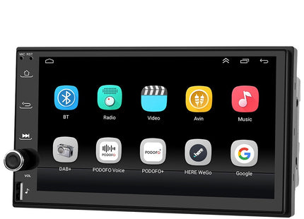 Dubbel Din autoradio CarPlay draadloos - Android Auto