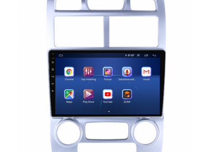 Kia Sportage CarPlay Autoradio | 2004 t/m 2010 | Zilver