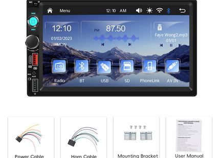 2 Din CarPlay Autoradio | Android Auto