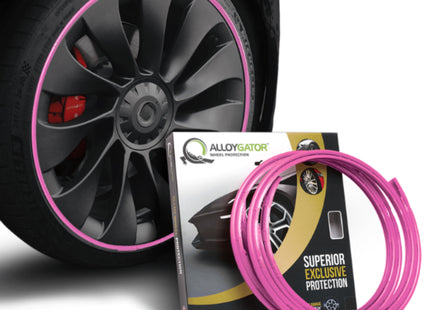 Alloygator Velgbescherming | Roze| Stoeprand bescherming | Exclusive (12-24'' inch)
