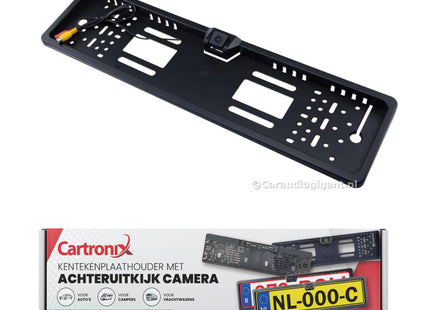 Cartronix RV-400 kentekenplaathouder met camera | Voor Auto - Camper - Vrachtwagen