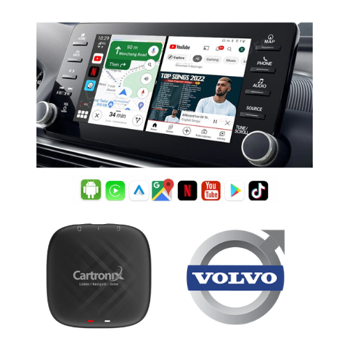 CarPlay YouTube box CTX-777 | Draadloos voor Volvo   | Android 13