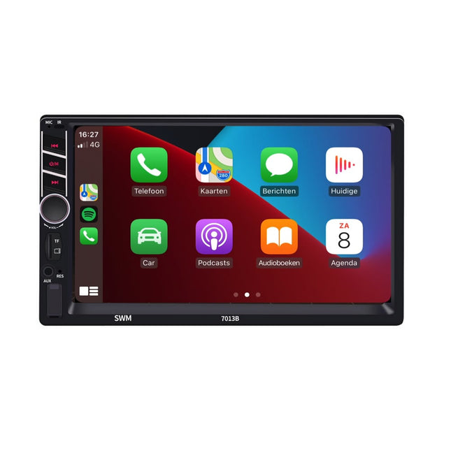 2-DIN autoradio | 7 inch touchscreen | Apple CarPlay & Android Auto | Bluetooth & USB |  Denago DNG-CP69