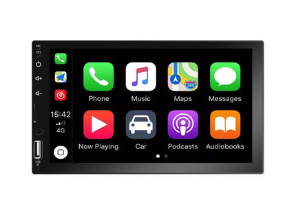 CarPlay dubbel din Autoradio - Full Touch