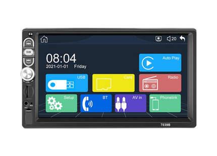 1 Din Autoradio  Apple CarPlay | Android Auto