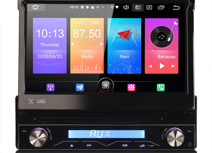 Autoradio klapscherm 1 din | CarPlay & Android Auto | Navigatie