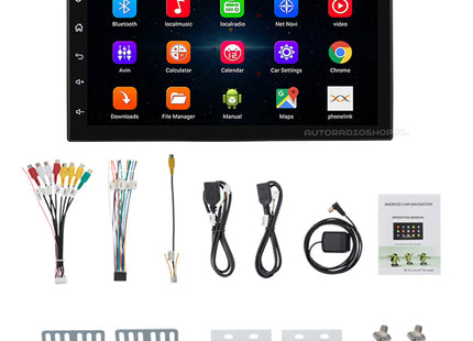 2 Din autoradio - Android 11 - Bluetooth