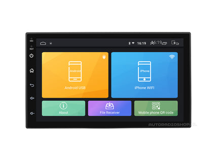 2 Din autoradio - Android 11 - Bluetooth