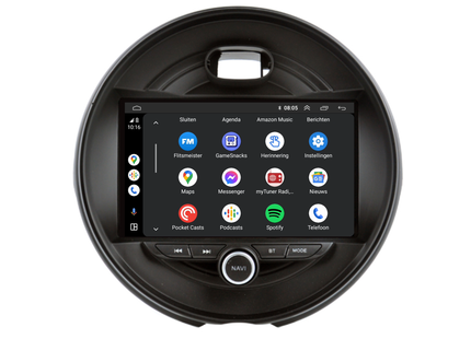 Mini Cooper CarPlay Autoradio F55/F56/Clubman | 2014 t/m 2018 |