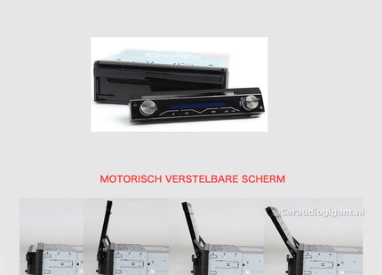 Autoradio klapscherm 1 din | CarPlay & Android Auto | Navigatie