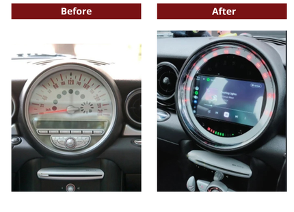 Mini Cooper CarPlay Autoradio | Silver | 2006 t/m 2013 | Android Auto