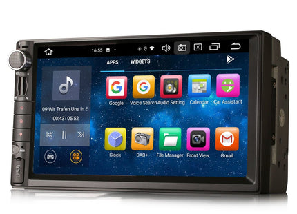 Dubbel-din autoradio | CarPlay | 4GB/64GB | Android Auto