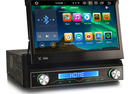 1 din carplay klapscherm | Android Auto | Android 13 | Cartronix