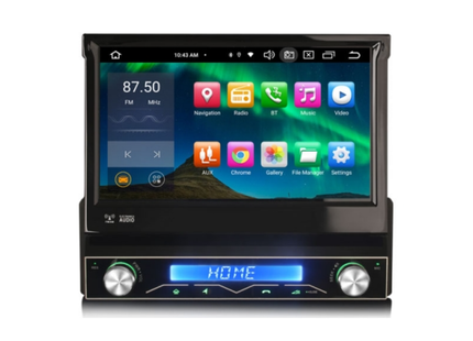 1 din carplay klapscherm | Android Auto | Android 13 | Cartronix