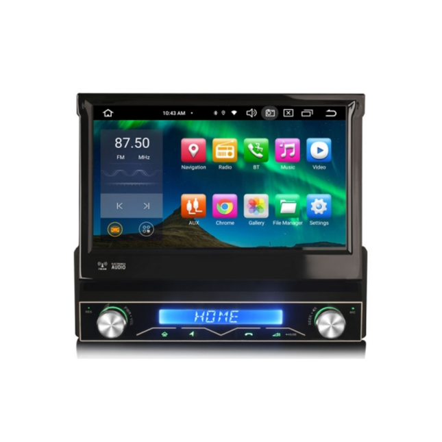 1 din carplay klapscherm | Android Auto | Android 13 | Cartronix