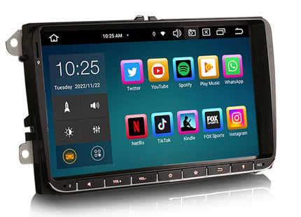 CarPlay voor Skoda | Android auto | Android 12 autoradio