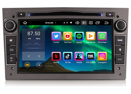 CarPlay Opel autoradio | Android auto | 4GB 8-core | Grijs