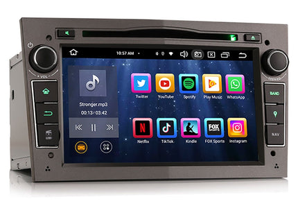 CarPlay Opel autoradio | Android auto | 4GB 8-core | Grijs
