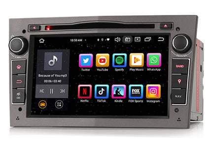 CarPlay Opel autoradio | Android auto | 4GB 8-core | Grijs