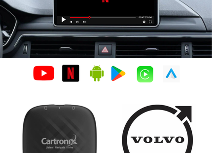 CarPlay YouTube box CTX-777 | Draadloos voor Volvo   | Android 13