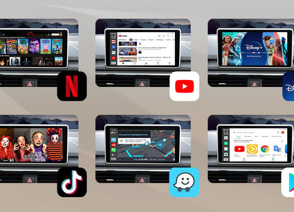 CarPlay YouTube box CTX-777 | Draadloos voor Volkswagen | Android 13