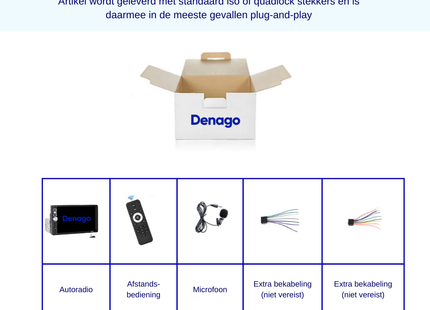 1 Din Autoradio  Apple CarPlay | Android Auto