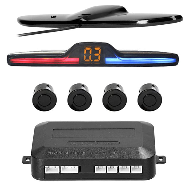 CTX-DP35 Parkeersensor Auto | Universele Parkeersensoren | Digitaal - Zwart