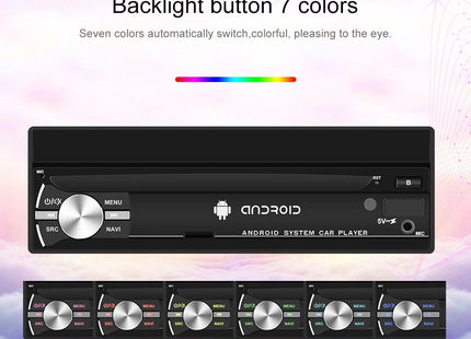 1-Din klapscherm autoradio Android 9.1 | Camera | Bluetooth & WIFI
