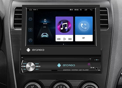 1-Din klapscherm autoradio Android 9.1 | Camera | Bluetooth & WIFI