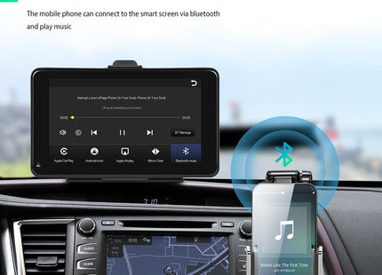 Davilon PRO 7 INCH CarPlay Scherm - Online navigatie - Universeel