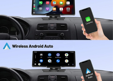 CarPlay Scherm met Dashcam & Android Auto | Gratis 64GB Sd-kaart
