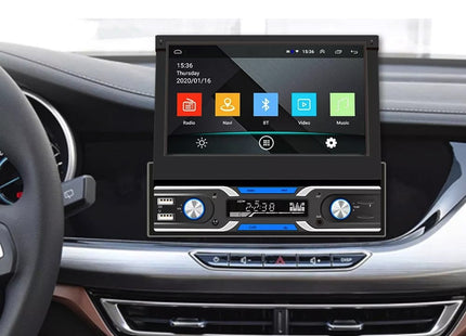1Din Autoradio | Apple Carplay | Android Auto | USB, Aux, Bluetooth | MP5