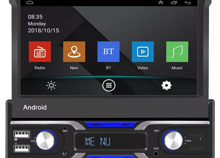 1Din Autoradio | Apple Carplay | Android Auto | USB, Aux, Bluetooth | MP5