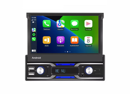 1Din Autoradio | Apple Carplay | Android Auto | USB, Aux, Bluetooth | MP5
