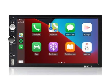 2-din autoradio CarPlay | Android 13 |  Android Auto | 64GB