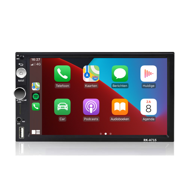 2-din autoradio CarPlay | Android 13 |  Android Auto | 64GB